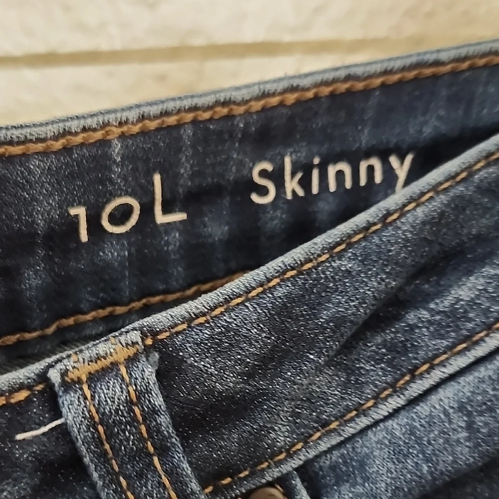 LC Lauren Conrad Blue Skinny Jeans Classic Style - Picture 3 of 14